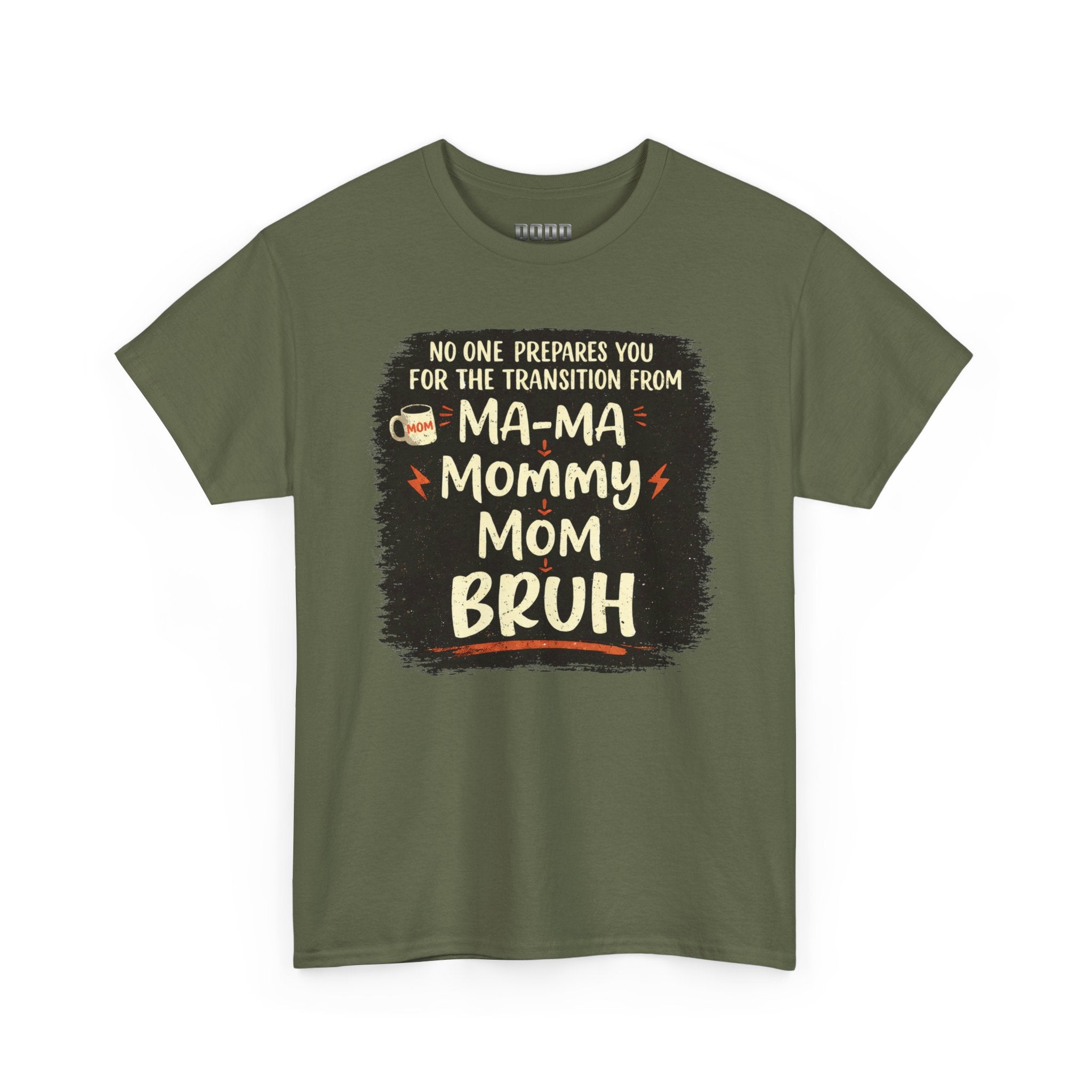 Mommy Mom Bruh T‑Shirt — Funny New Mom Transition Tee