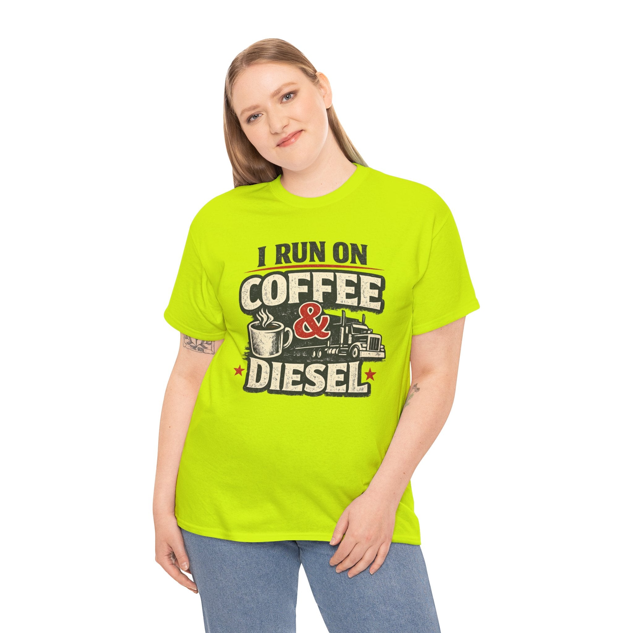 I Run on Coffee & Diesel T-Shirt